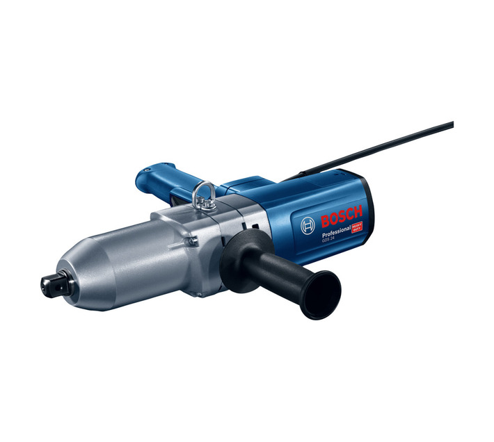 Bosch GDS 24 Professional 800 W Corded Impact Wrench - 600 Nm Torque, 3/4 Inch Square Drive and Auxiliary Handle (0601434108)