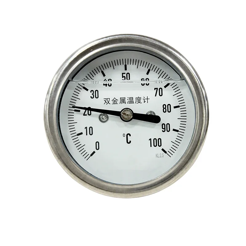63mm Bimetal Thermometer 0-100C B24-M0156