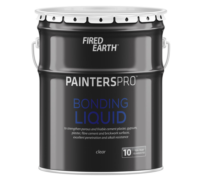 Fired Earth Painters Pro Bonding Liquid Clear 20 L – Water- 5 in 1 based