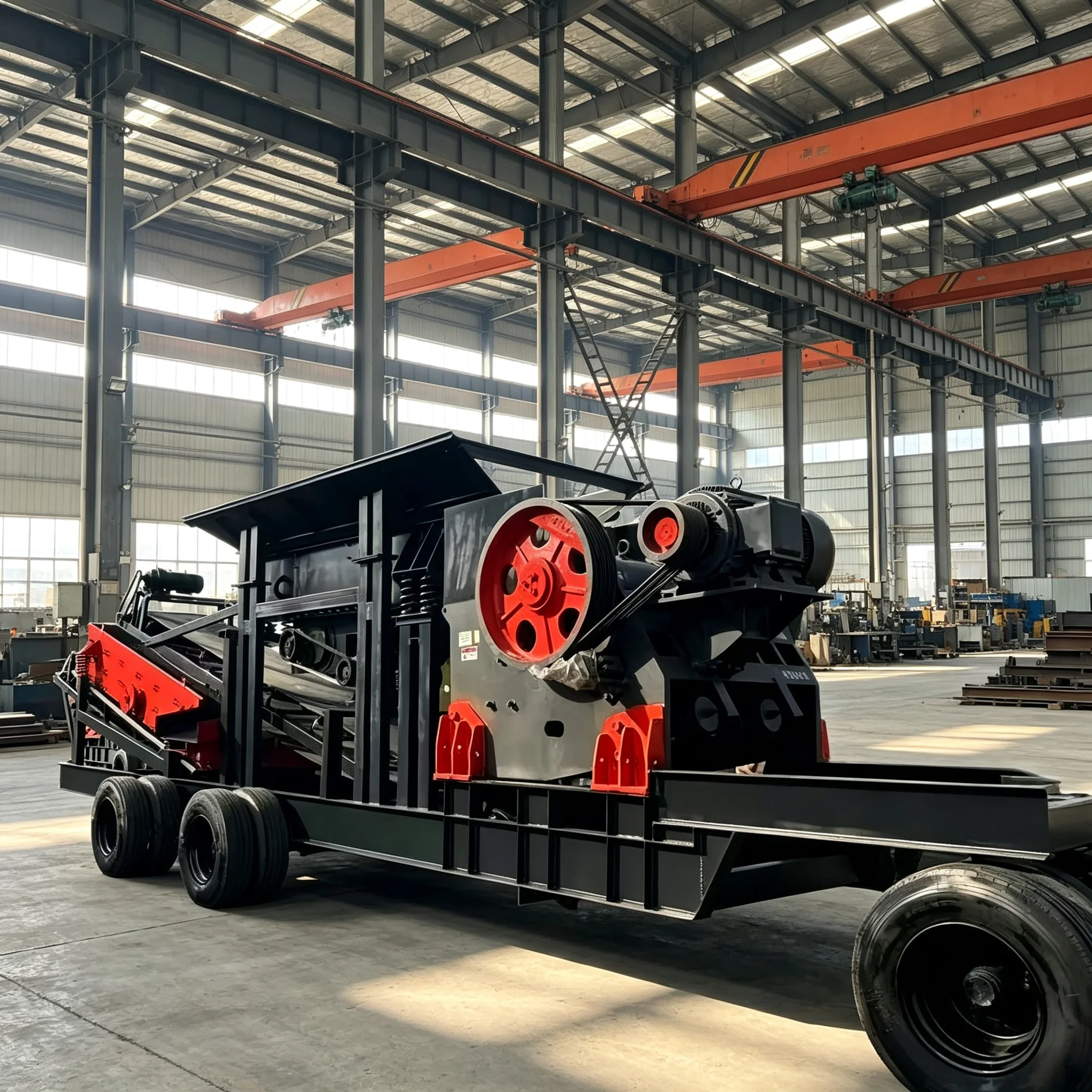 Mobile Jaw Crusher Plant 250x400 B24-M0107
