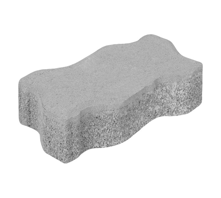 Interlock Paver Grey 60 mm