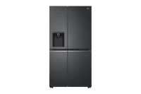 LG 611 L Frost Free Side by Side Fridge (Matte Black, GC-257SQSL)