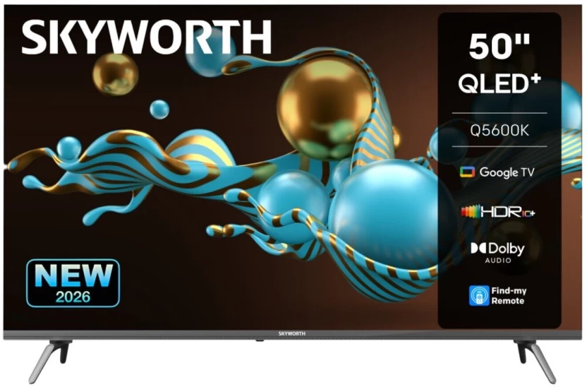 Skyworth 127 cm (50 inch) QLED Full HD Google Smart TV (50Q5600K)