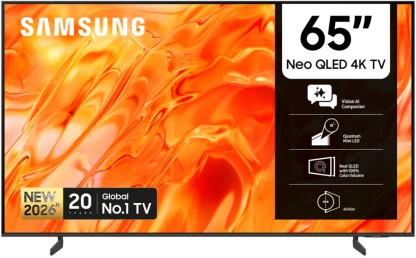 Samsung 163 cm (65 inch) Neo-QLED Ultra HD (4K) Tizen Flat-Panel TV, Smart TV (65QN70H)
