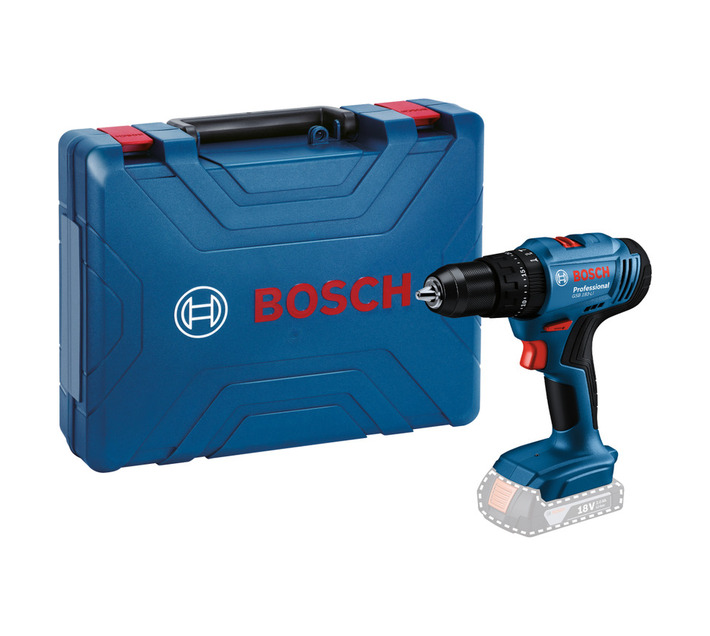 Bosch Professional 18 V Cordless Impact Drill - 56 Nm, 13 mm Chuck (Tool Only with Carry Case) GSB 183-LI