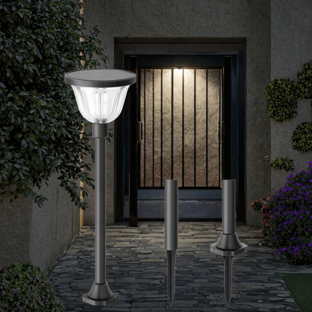 Solar Garden Wall Light 415lm B24-M0222
