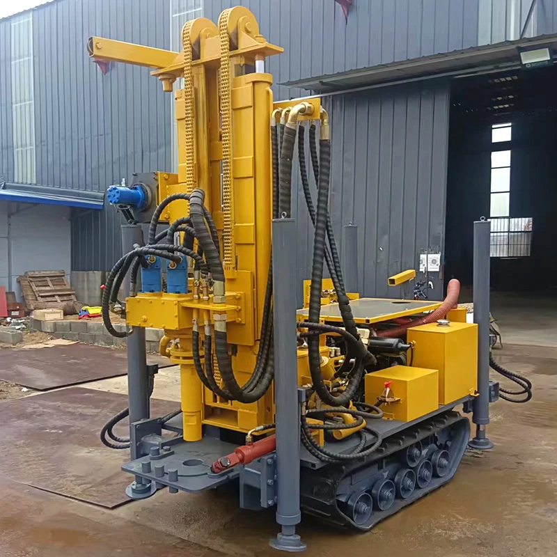 Diesel Hydraulic Water Well Drilling Rig 150m B24-M079