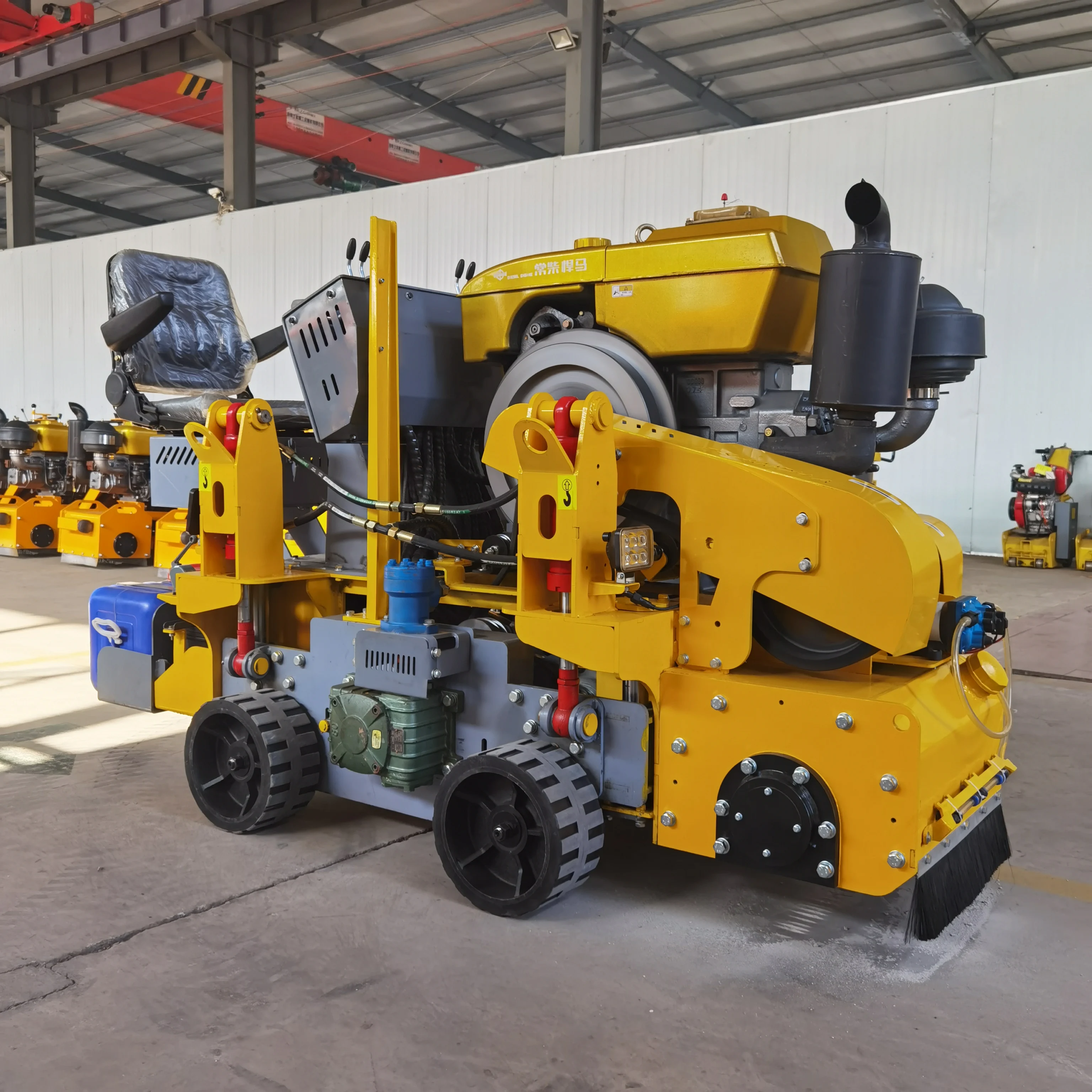 Ride-On Concrete Scarifying Planer B24-M097