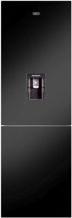 Defy 348 L Bottom Freezer Fridge with Base Drawer (Black, DAC652)