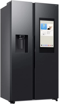 Samsung 594 L Frost Free Side by Side Fridge (Gentle Black, RS90F64A2FFA)