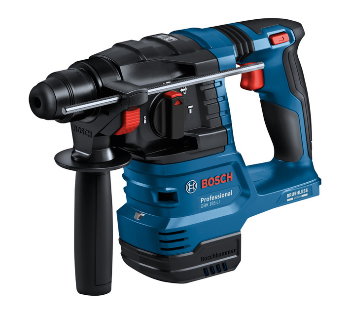 Bosch Professional 18 V Cordless Rotary Hammer - 1.9 J, SDS-Plus (Tool Only) GBH 185-LI (Battery and Charger NOT Included)