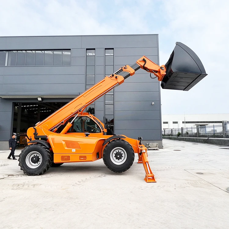 3.5 Ton 10m Diesel Telescopic Telehandler Forklift B24-M068