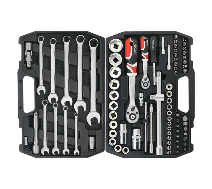 Yato YT-12691 82 Piece Sockets and Spanners Tool Set