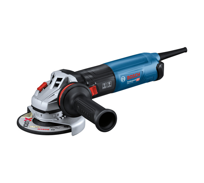 Bosch Professional 125 mm 1700 W Corded Angle Grinder Metal Cutting and Grinding Tool (GWS 17-125)