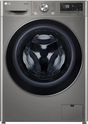 LG 9 kg Front Load Washing Machine F2V5FYPYP - Silver
