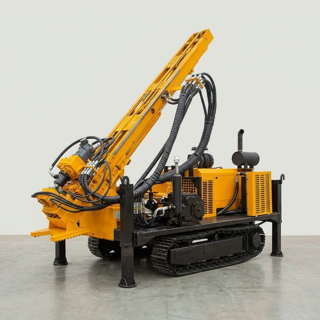Diesel Hydraulic Core Drilling Rig 1500m B24-M082