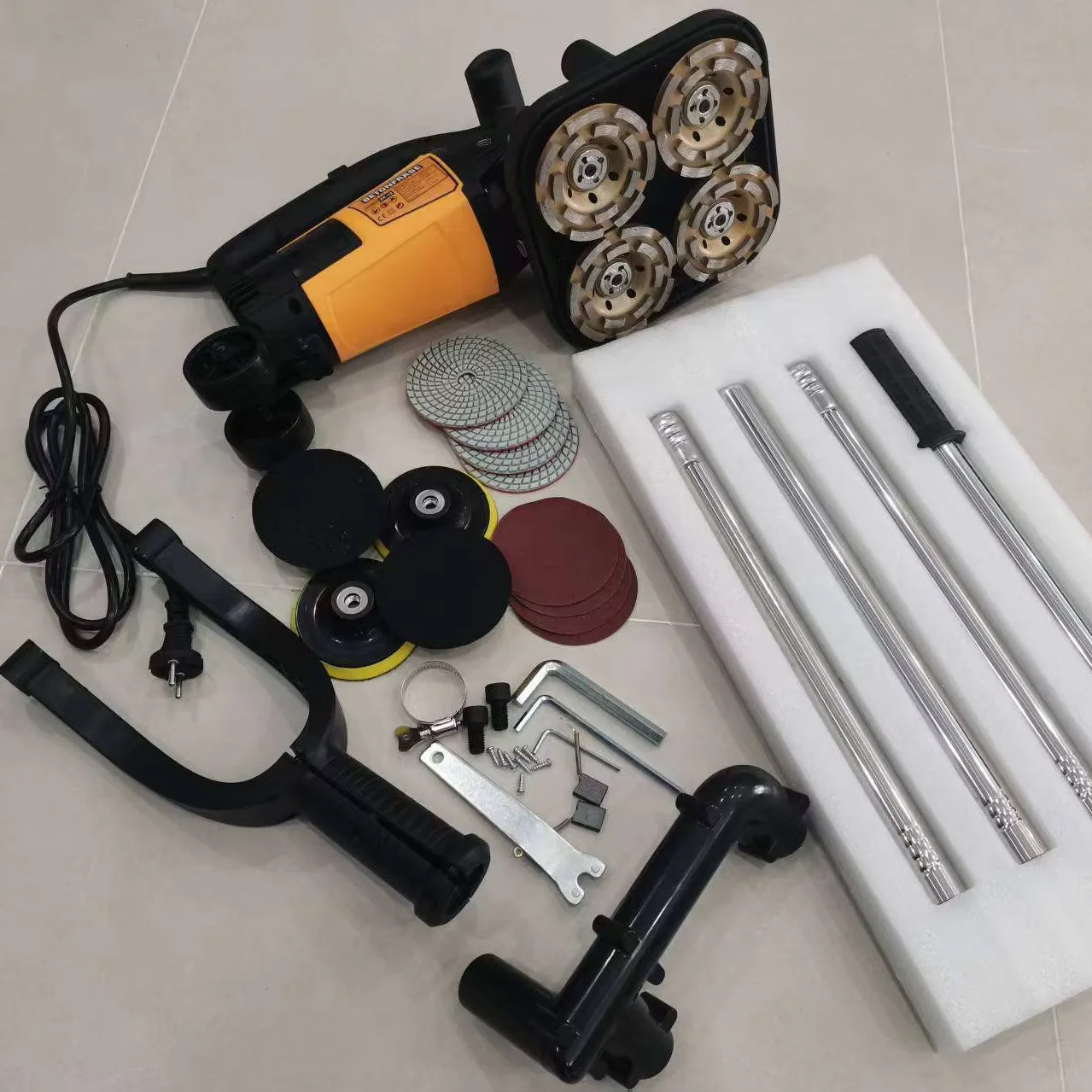 2400W Concrete Floor Grinder And Polisher B24-M056