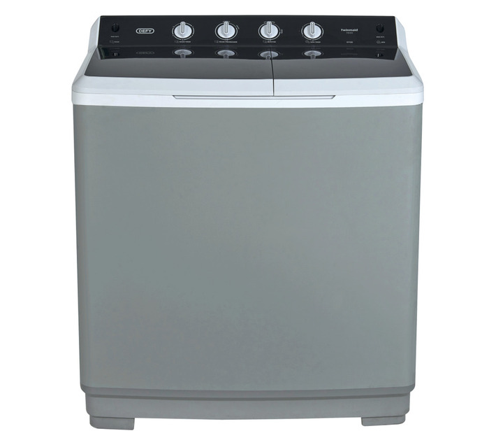 Defy 15 kg Twin Tub Top Loader Washing Machine Metallic DTT 151