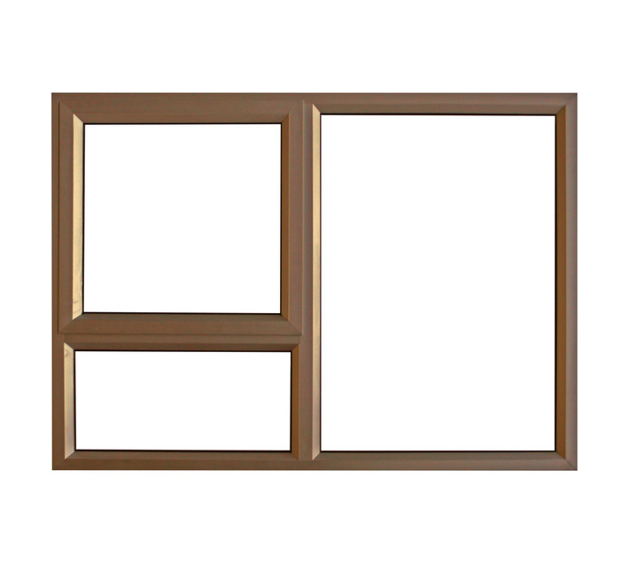 28 mm Economy Aluminium Window Bronze 1200 x 900 mm