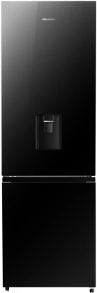 Hisense 347 L Bottom Freezer Fridge (Black Glass, H450BMIB-WD)