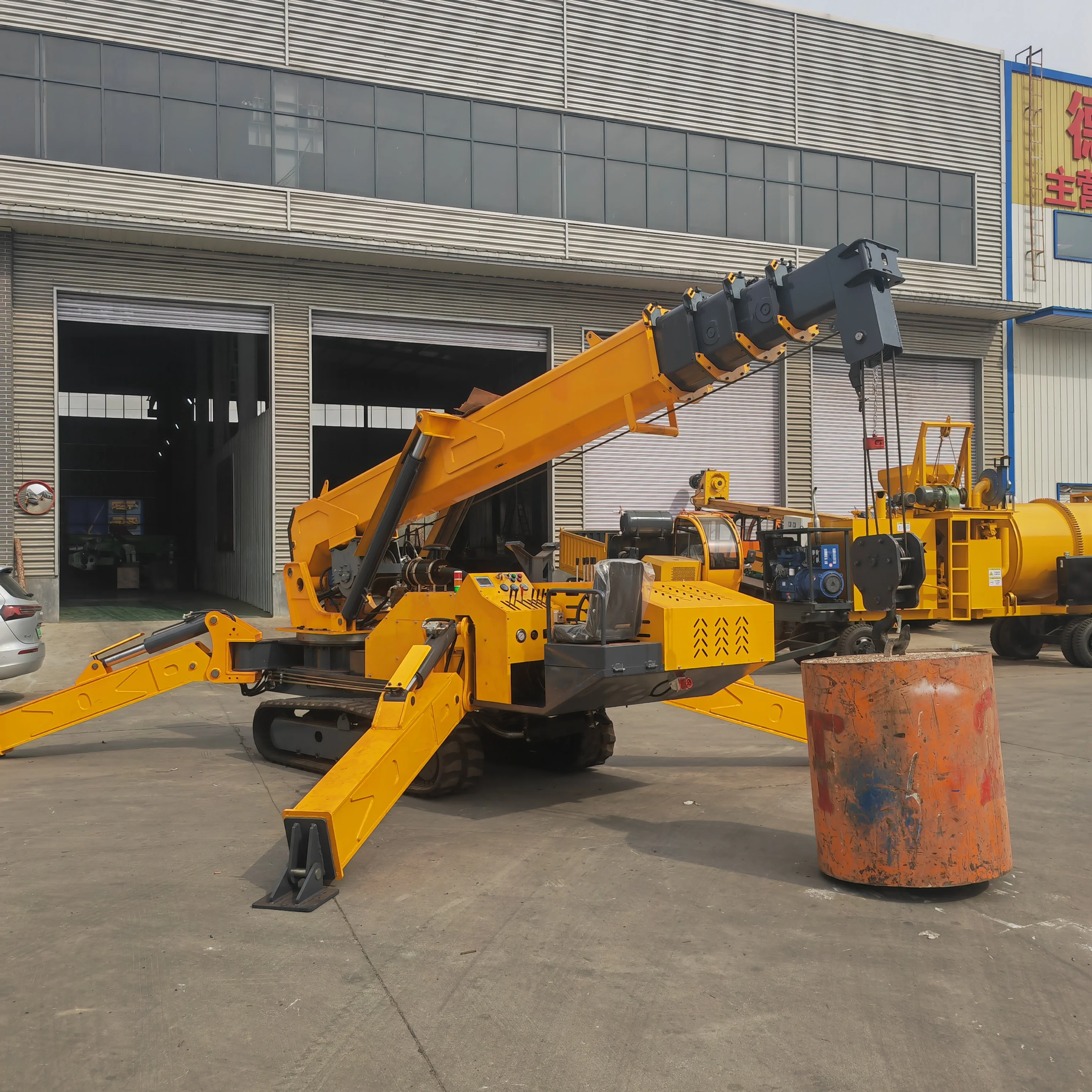 Hydraulic Crawler Spider Crane 5 Ton B24-M065