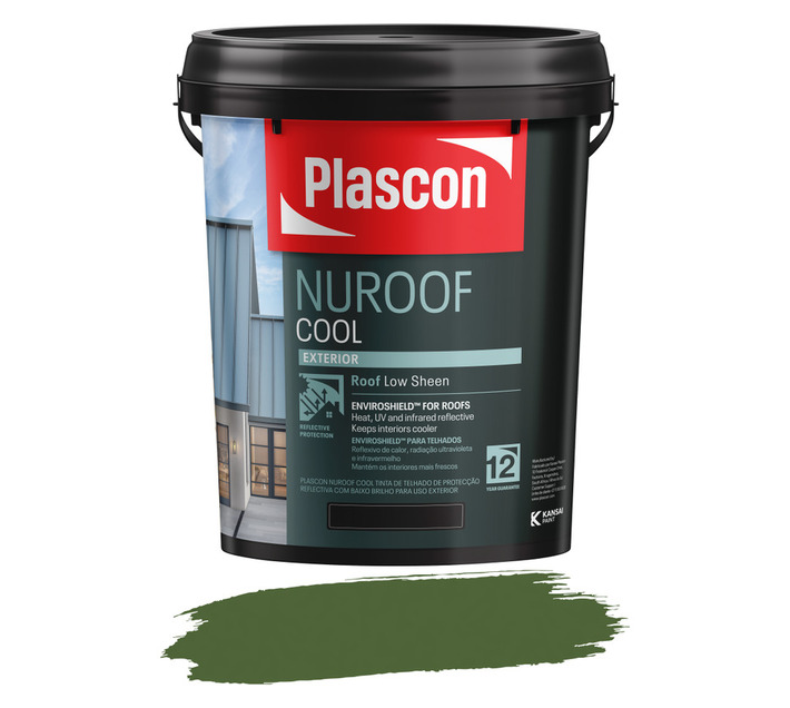 Plascon Nuroof Cool Paint Green Leaf 20 L