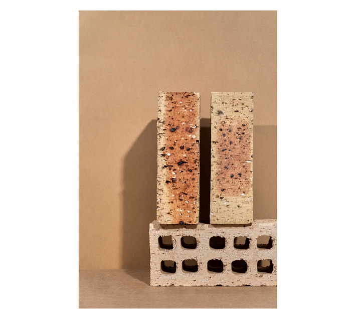 Corobrik Nebraska Travertine Face Brick (FBS Grade) 222 x 106 x 73 mm Premium Textured Clay Wall Brick