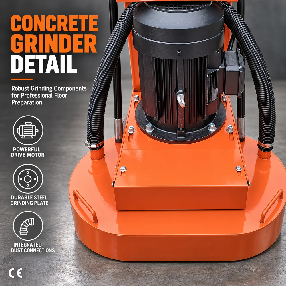 Planetary Concrete Floor Grinding Machine 4kW B24-M055