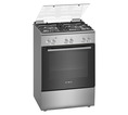 Bosch Freestanding 4 Burner Gas Hob Cooker Stove with Gas Oven Stainless Steel HGA120E50Z