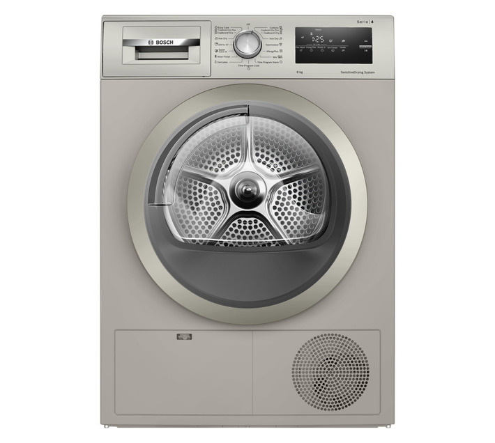 Bosch Series 4 Condenser Tumble Dryer 8 kg Silver WTN85401ZA