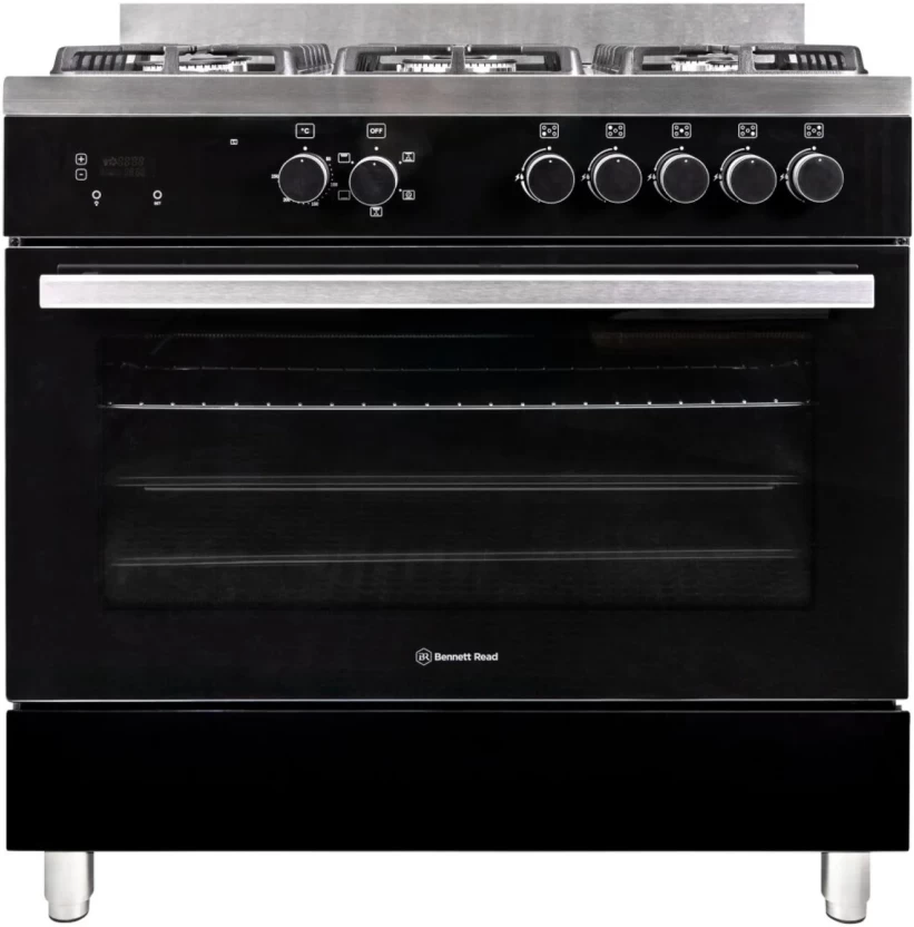 Bennett Read BR90FSGS1 Stainless Steel Automatic Gas Stove With Electric Oven (5 Burners)