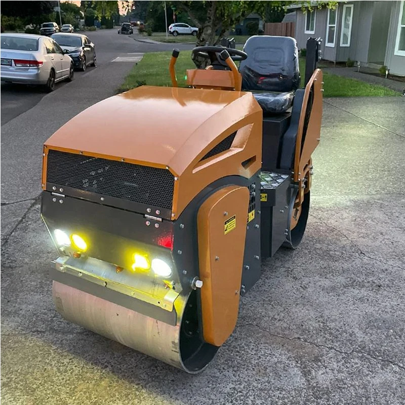 1 Ton Double Drum Vibratory Road Roller B24-M060