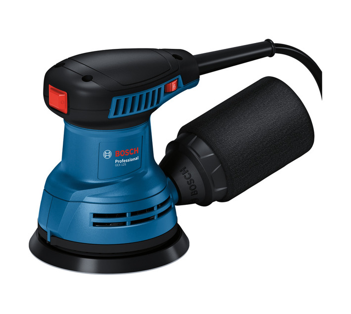 Bosch Professional 280 W Corded Random Orbit Sander - 125 mm Pad Diameter (GEX 125)