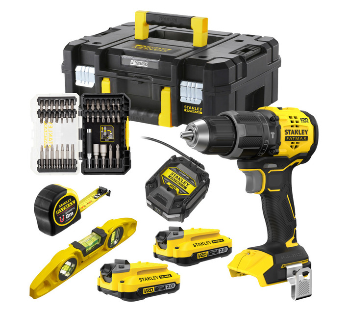 Stanley Hammer Drill Kit 20 V
